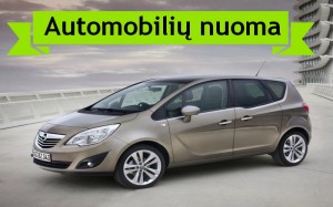 automobiliu nuoma