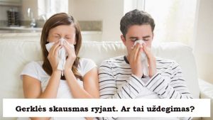 vaistai nuo gerklės