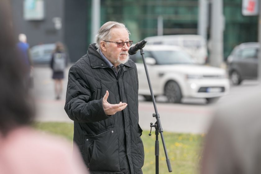 Prof. V. Landsbergis išrinktas Vilniaus miesto garbės piliečiu
