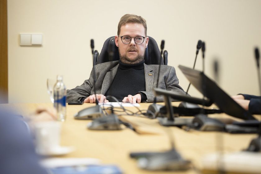 Seimo Socialinių reikalų ir darbo komiteto pirmininkas susitiko su verslo bendruomene