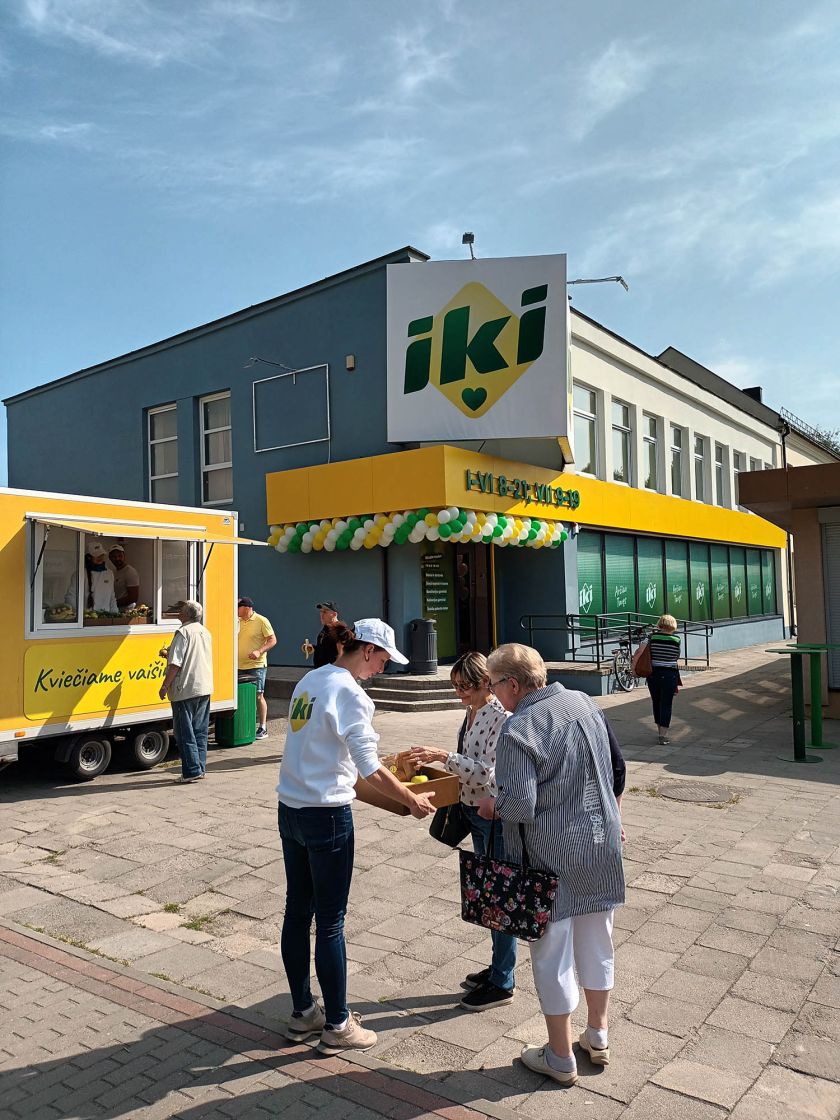 Vasara Druskininkuose bus dar patogesnė – miesto centre atidaryta atnaujinta „Iki“ parduotuvė