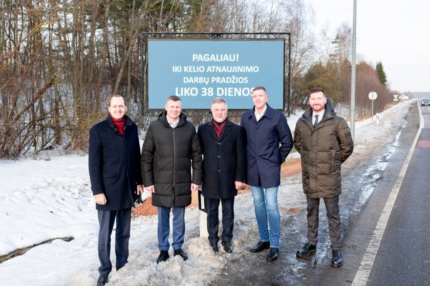 
Oficialu: kovo mėnesį bus pradėta atkarpos nuo Molėtų iki Utenos rekonstrukcija                