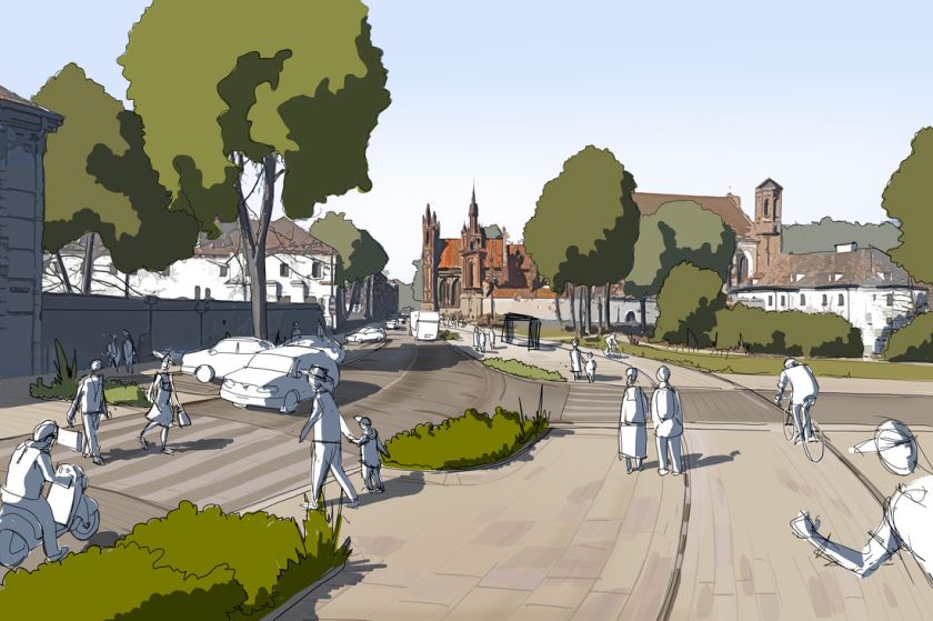 
Vilniaus senamiesčio gyventojai kviečiami aptarti trijų gatvių atnaujinimo projektus                