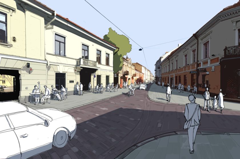 
Vilniaus senamiesčio gyventojai kviečiami aptarti trijų gatvių atnaujinimo projektus                