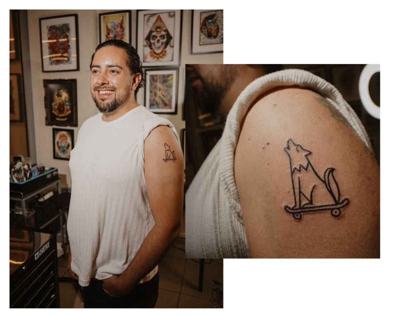 
Daugiau kaip 100 žmonių išreiškė meilę Vilniui išsitatuiruodami sostinės simbolius                