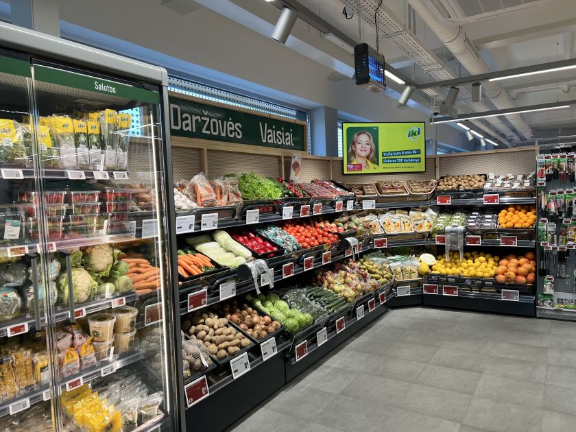 Duris atvėrė pirmoji šiemet Klaipėdoje atsinaujinusi „Iki“ parduotuvė – atidarymą lydi specialios nuolaidos