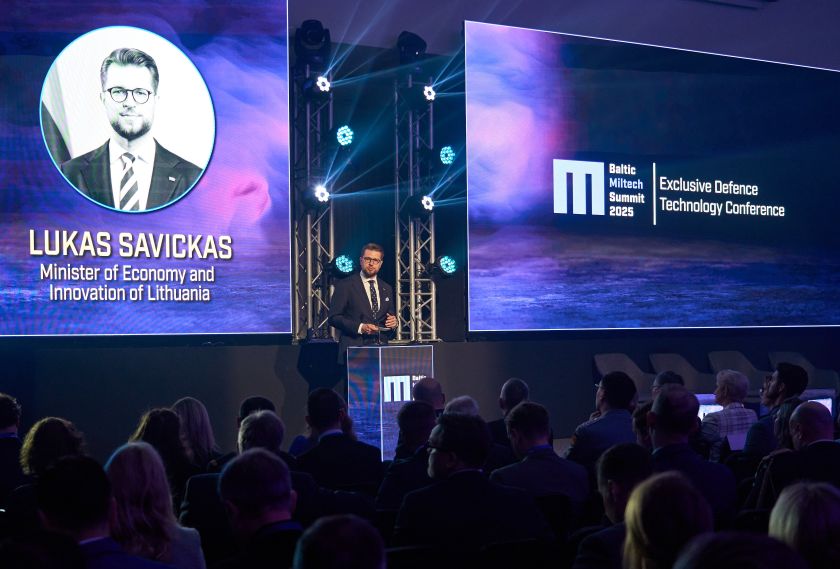 „Baltic Miltech Summit“ konferencijoje – gynybos pramonės tendencijos ir Lietuvai svarbūs susitarimai