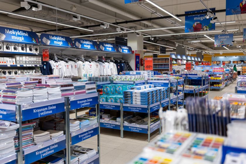 Šventinė diena išaušo: iškilmingai atidaryta atnaujinta Kauno „Akropolio“ „Maxima“