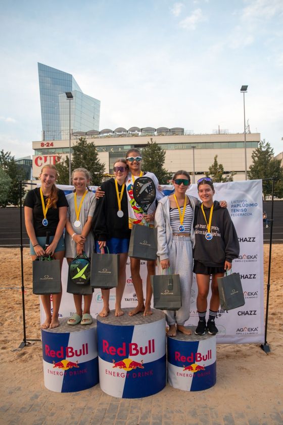 Lietuvos paplūdimio teniso čempionate nestigo atkaklių kovų ir staigmenų