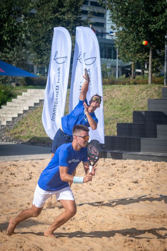 Lietuvos paplūdimio teniso čempionate nestigo atkaklių kovų ir staigmenų