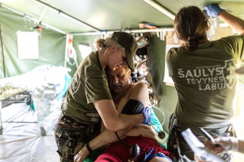 Šaulių sąjungoje galima rinktis veiklas net 20-yje specializacijų: nuo dronų valdymo iki košės virimo