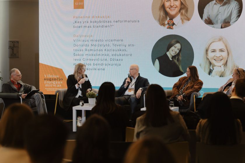 Neformaliojo švietimo konferencija Vilniuje: kaip kurti miestą, kuriame mokosi visi – nuo vaiko iki senjoro