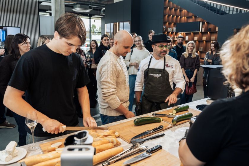 Kulinarinė popietė su Gian Luca Demarco: gurmaniškų patiekalų receptai ir pamokos, kaip tikslingai išnaudoti technologijas virtuvėje
